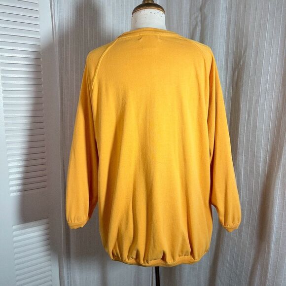 Learner | Men’s | Sweatshirt | Vintage Classic Marigold Oversized Pullover Sweat - Picture 4 of 5